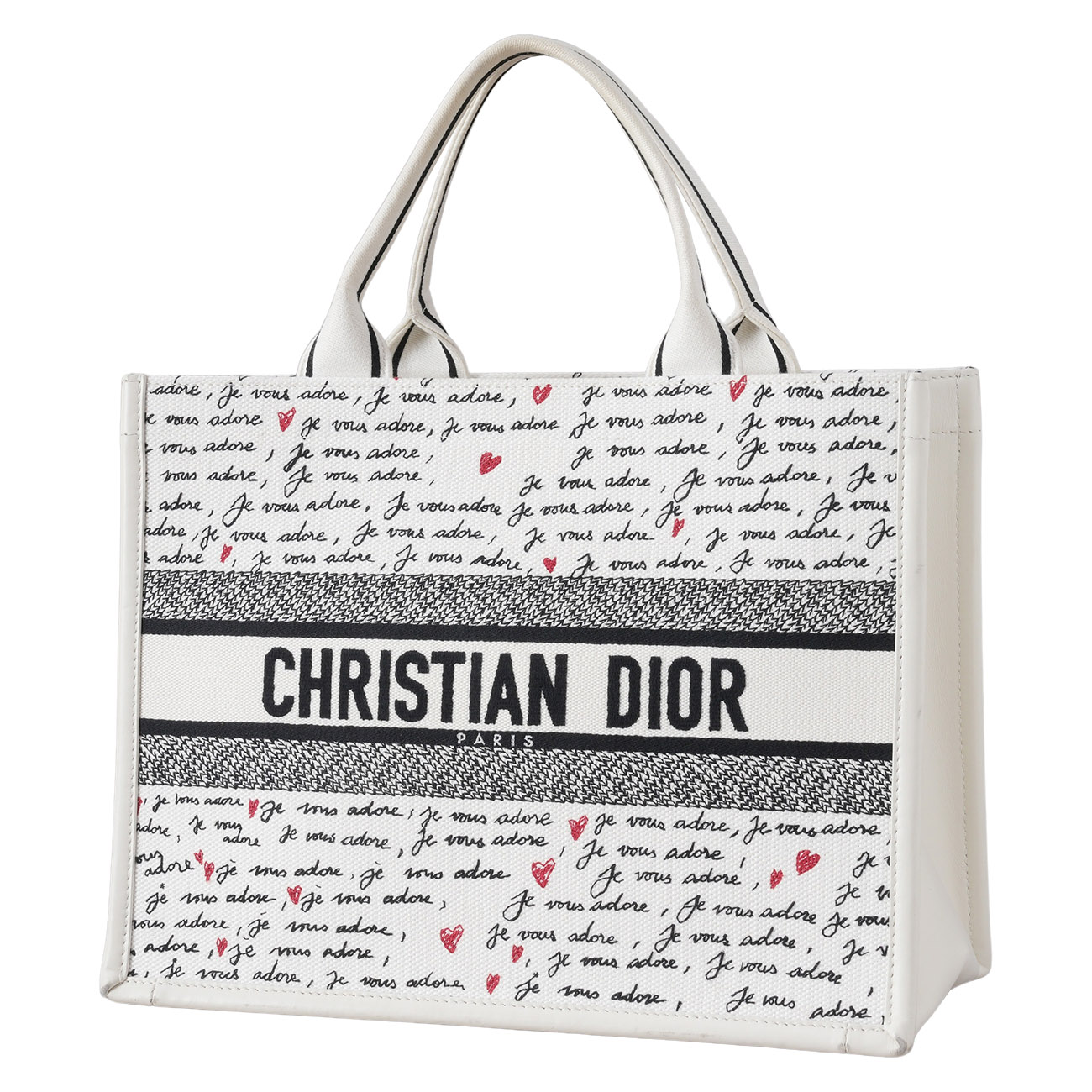 CHRISTIAN DIOR(USED)디올 아무르 북토트 미듐